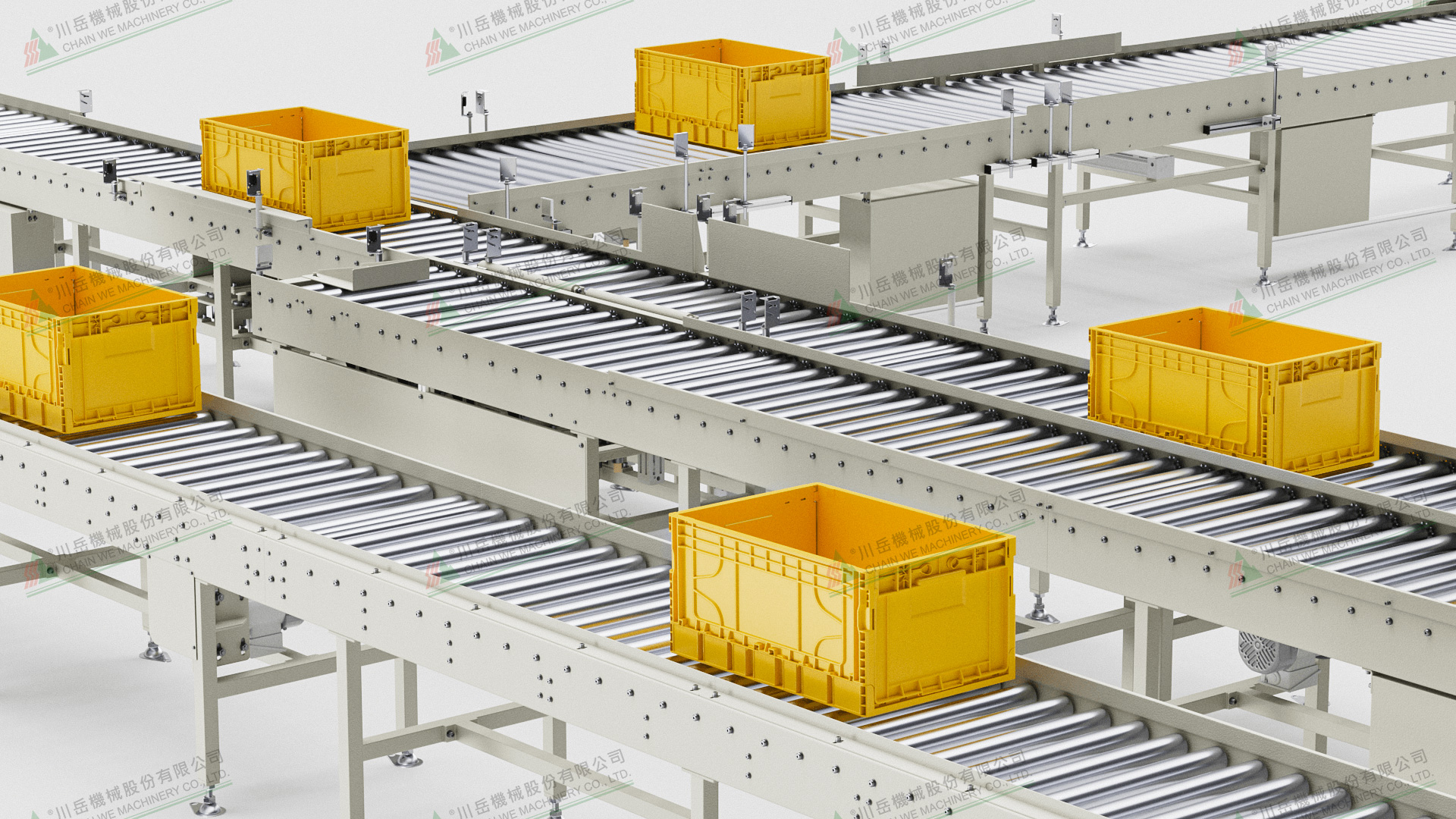 Conveying Line for Carton/Material Boxes
