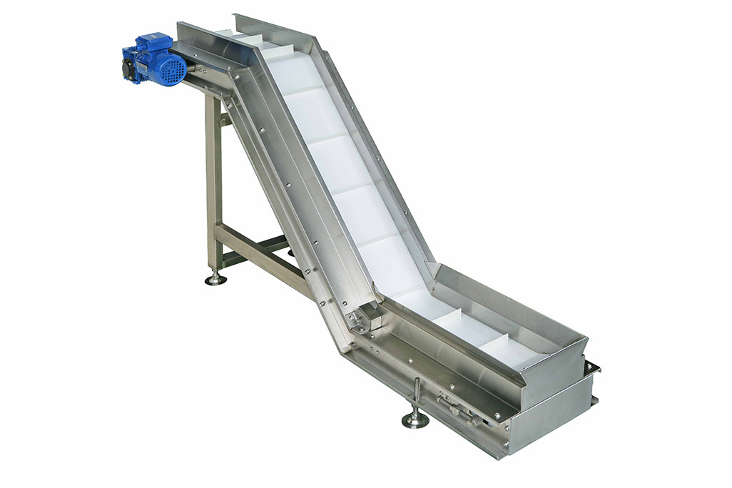 Food grade inclined type belt conveyor