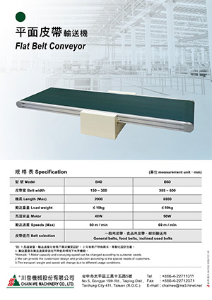 Flat Belt Conveyor