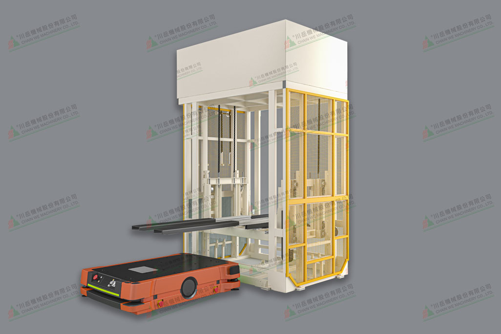 Short stroke lifter (AGV automatic loading and unloading operation)