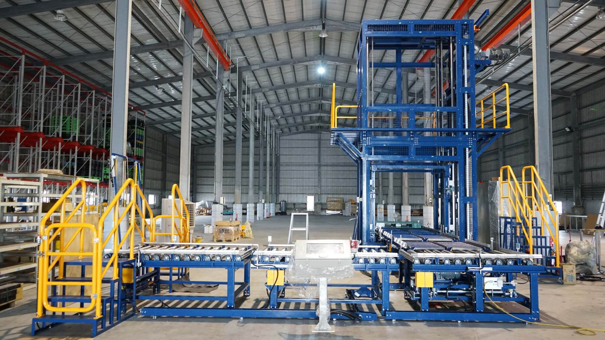 Multi-Floor Operation System for Pallets