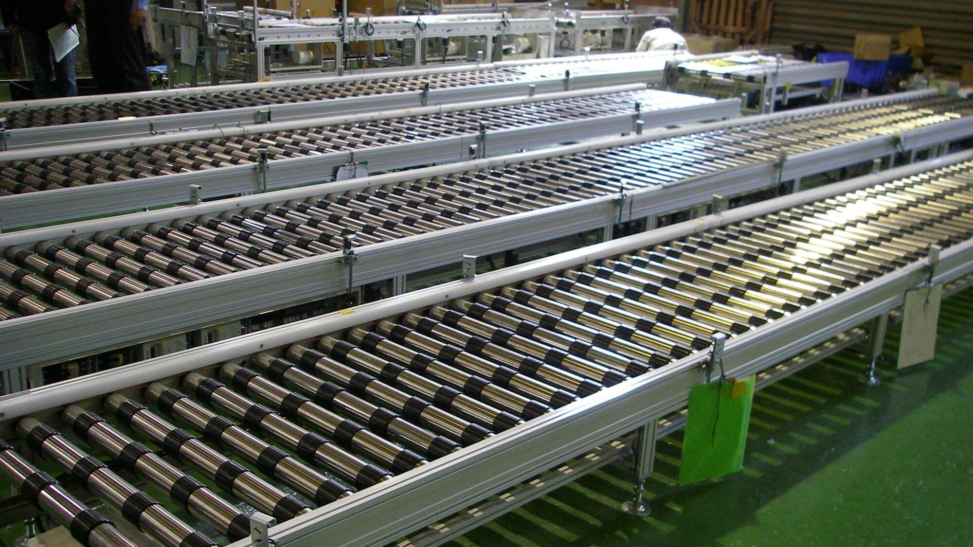 Conveying Line for Solar Panel Inspection